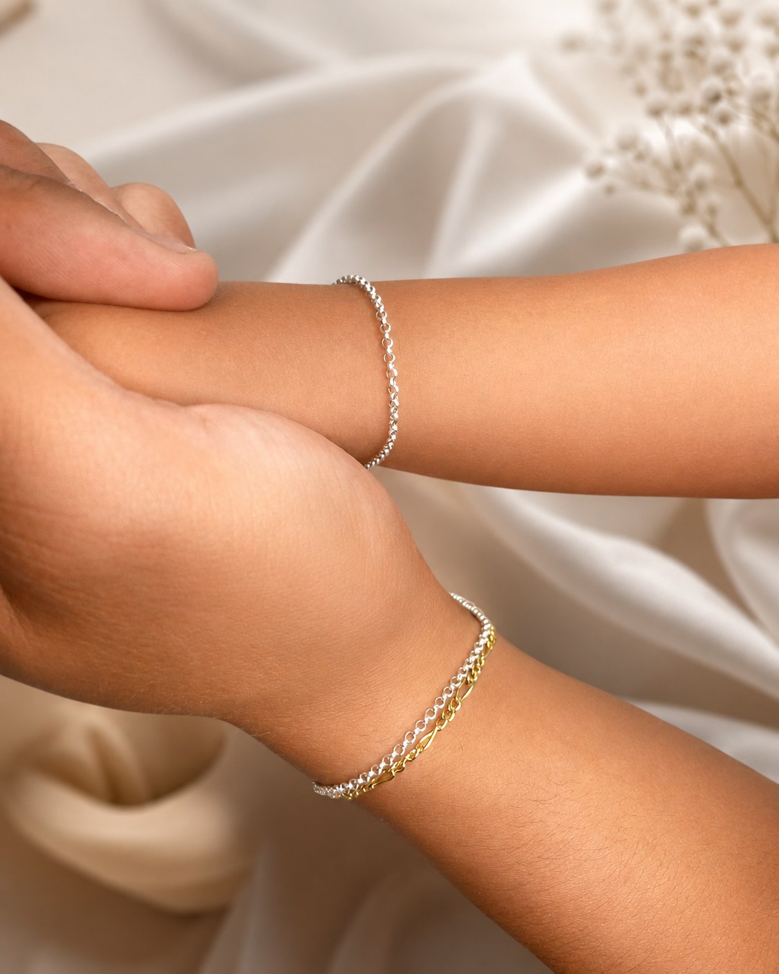 Permanentschmuck Osnabrück Beispiel 4: Armband oder Kette ohne Verschluss