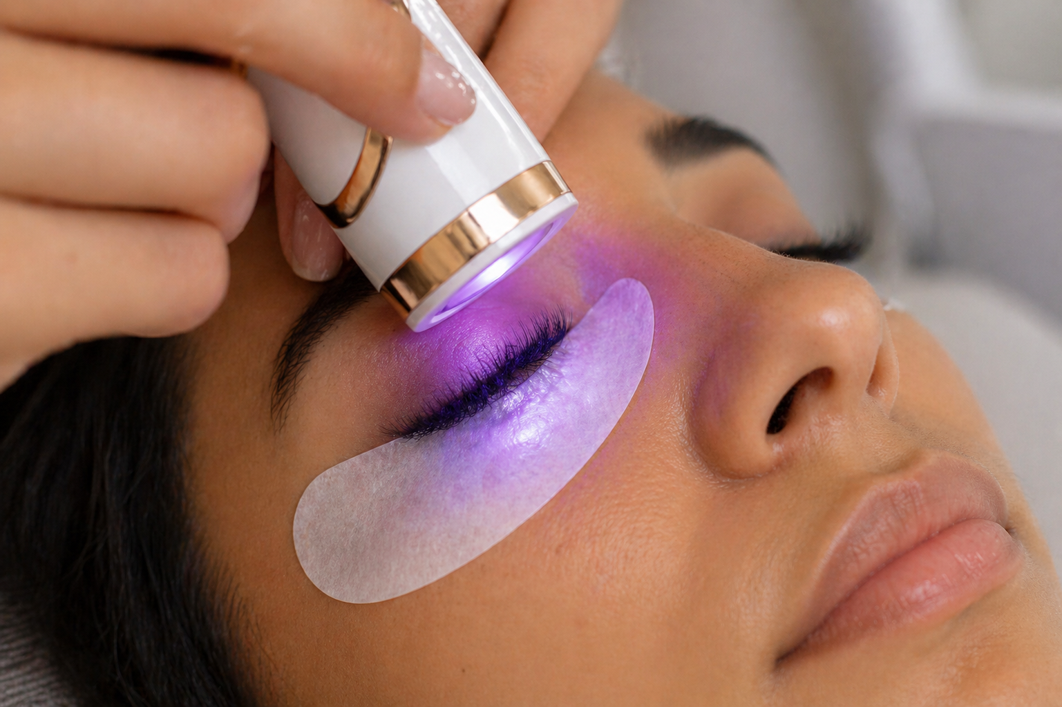 UV Lashes Ergebnis